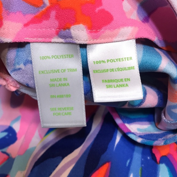 Lilly Pulitzer colorful Veri Skort shorts size 4 - Picture 11 of 11